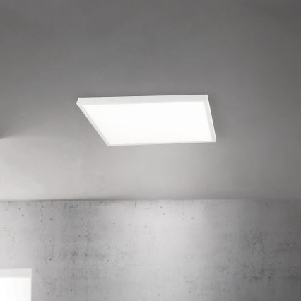 Luminária de teto LED dimerizável DISC LED/46W/230V 2700/3000/4000K 59x59 cm branca