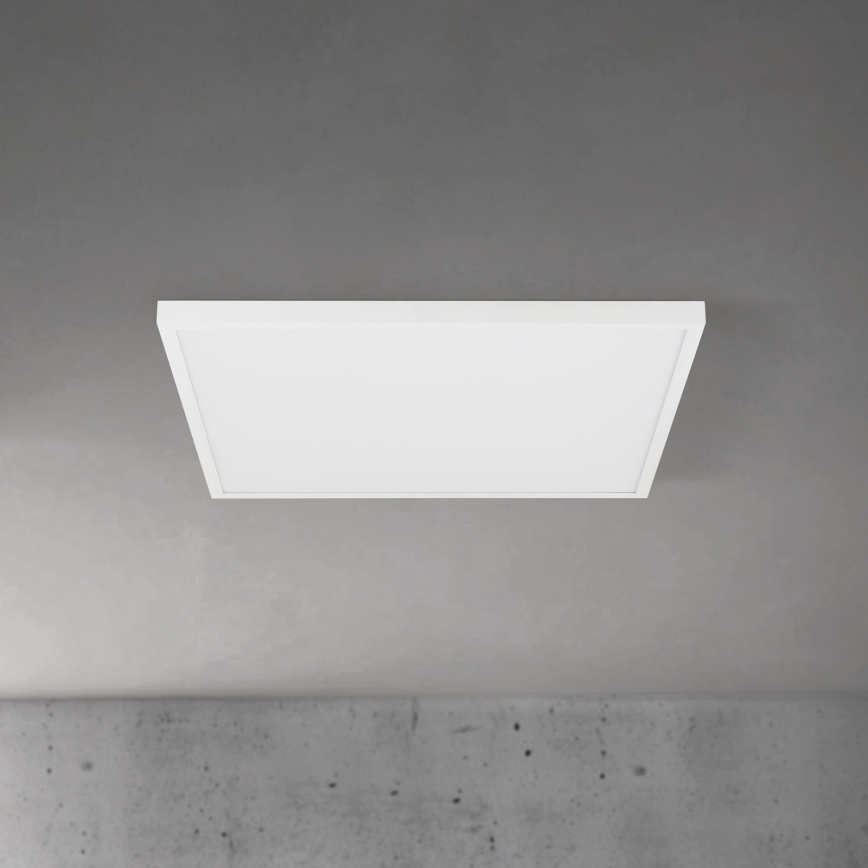 Luminária de teto LED dimerizável DISC LED/46W/230V 2700/3000/4000K 59x59 cm branca