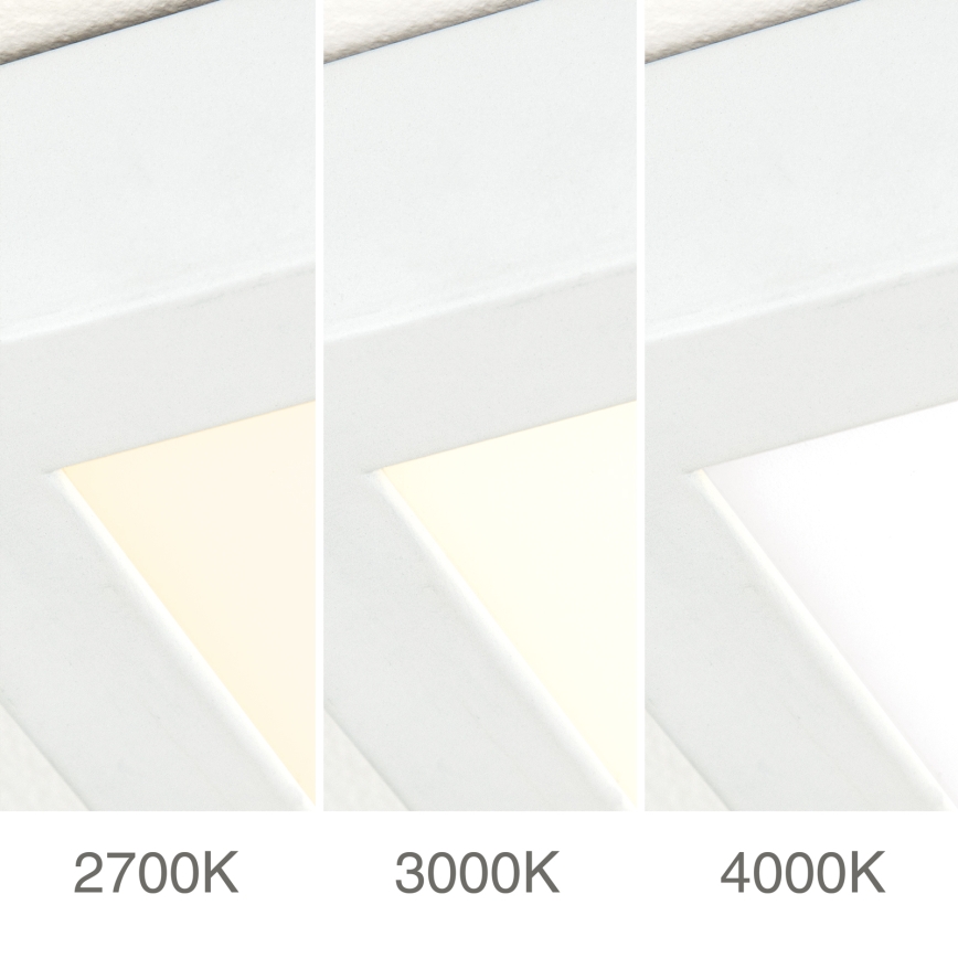 Luminária de teto LED dimerizável DISC LED/46W/230V 2700/3000/4000K 59x59 cm branca