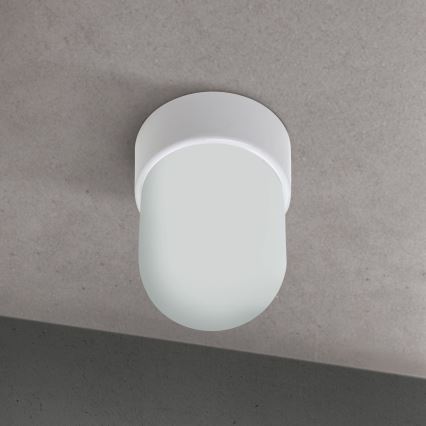 Candeeiro de teto OSTIA, 1x E27/40W/230V, Ø 9,8 cm, branco