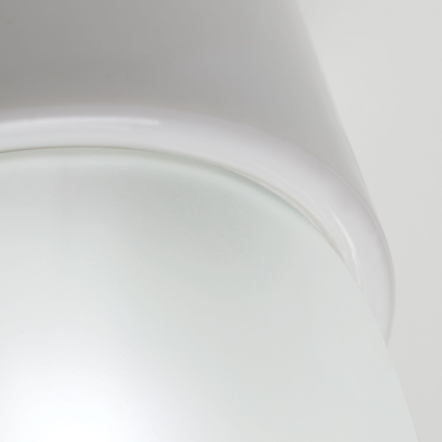 Candeeiro de teto OSTIA, 1x E27/40W/230V, Ø 9,8 cm, branco