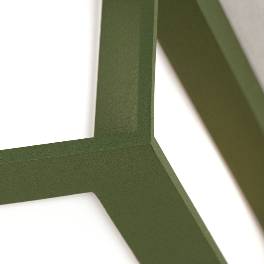 Candeeiro de exterior HENRY 2xE27/15W/230V IP44 verde