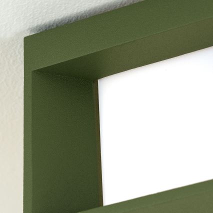 Candeeiro de exterior HENRY 2xE27/15W/230V IP44 verde