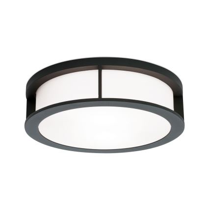 Candeeiro exterior HENRY 2xE27/15W/230V Ø 30 cm IP44 antracite