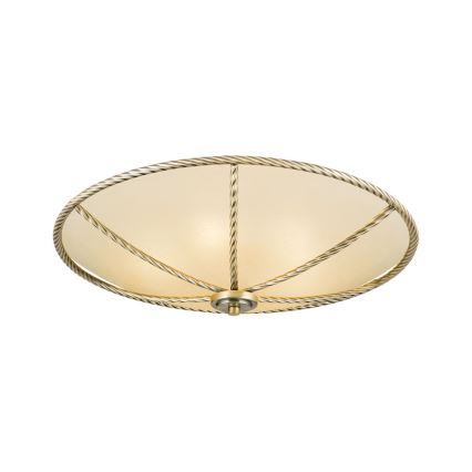 Iluminação de teto MAURO 5xE27/60W/230V diâmetro 56 cm bronze