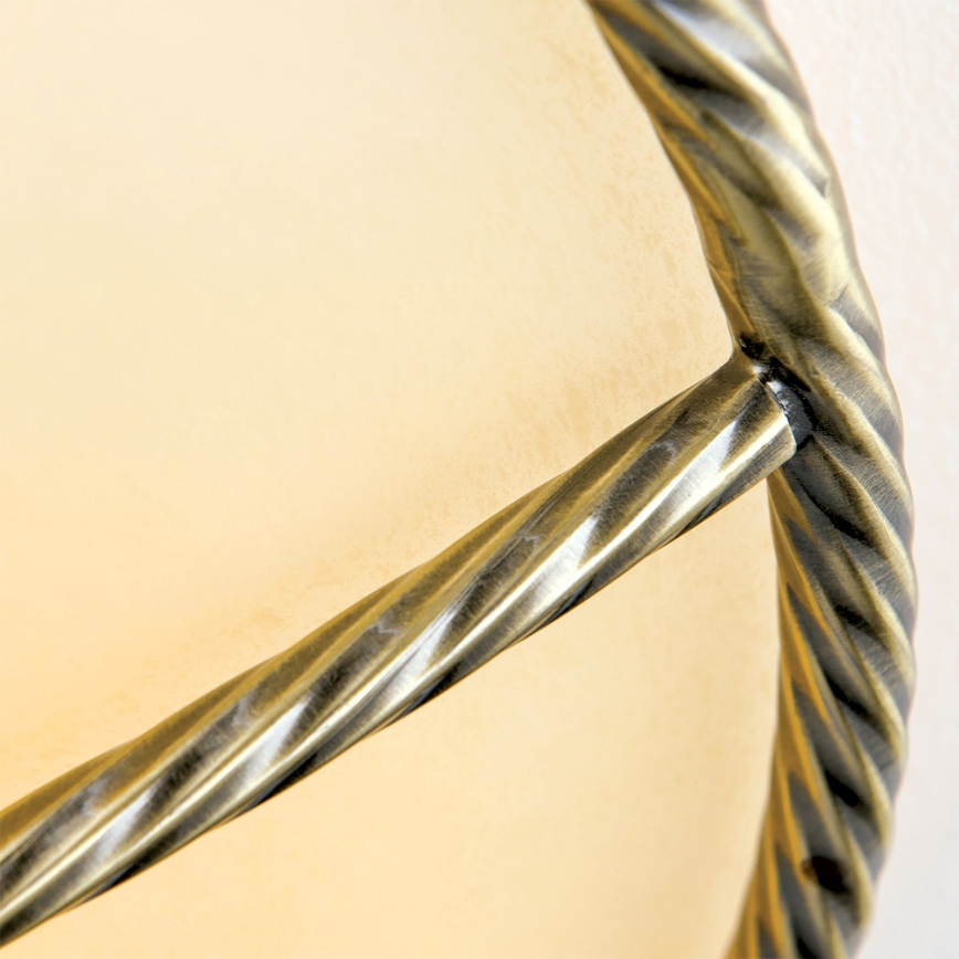 Iluminação de teto MAURO 5xE27/60W/230V diâmetro 56 cm bronze