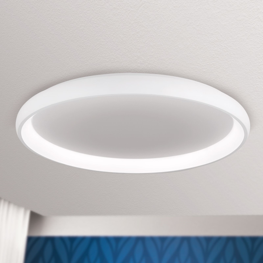 Luminária de teto LED dimmerizável VENUS LED/85W/230V diâmetro 81 cm branca