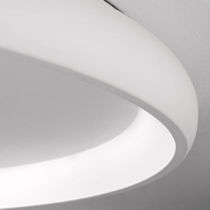 Luminária de teto LED dimmerizável VENUS LED/85W/230V diâmetro 81 cm branca