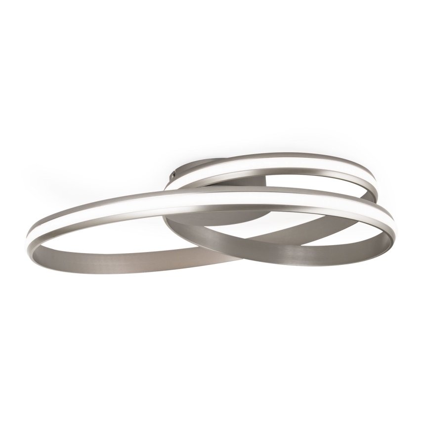 Luminária de teto LED regulável CIRCUS LED/30W/230V prata