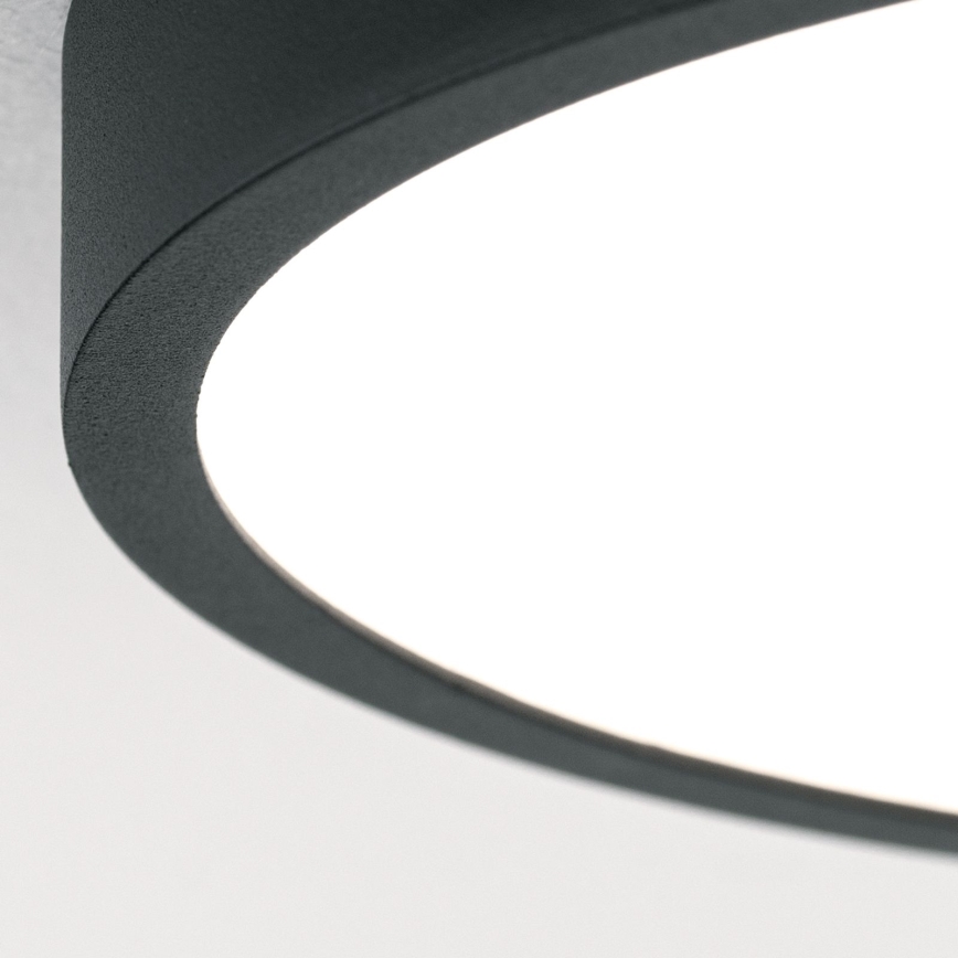 Iluminação de teto LED BULLY LED/12W/230V diâmetro 14 cm preto