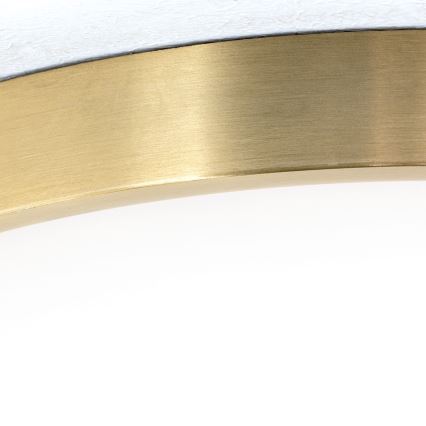 Iluminação de teto LED BULLY LED/28W/230V diâmetro 28 cm dourado