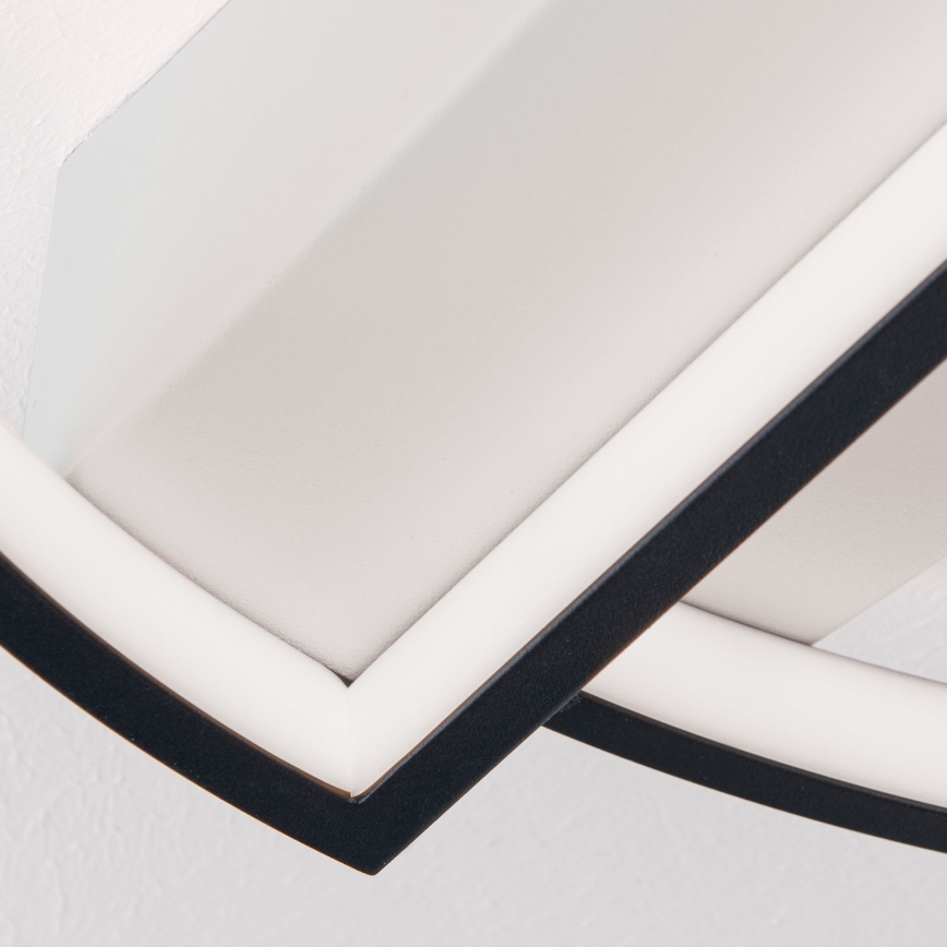 Luminária de teto LED dimmerizável OLGA LED/28W/230V preto/branco