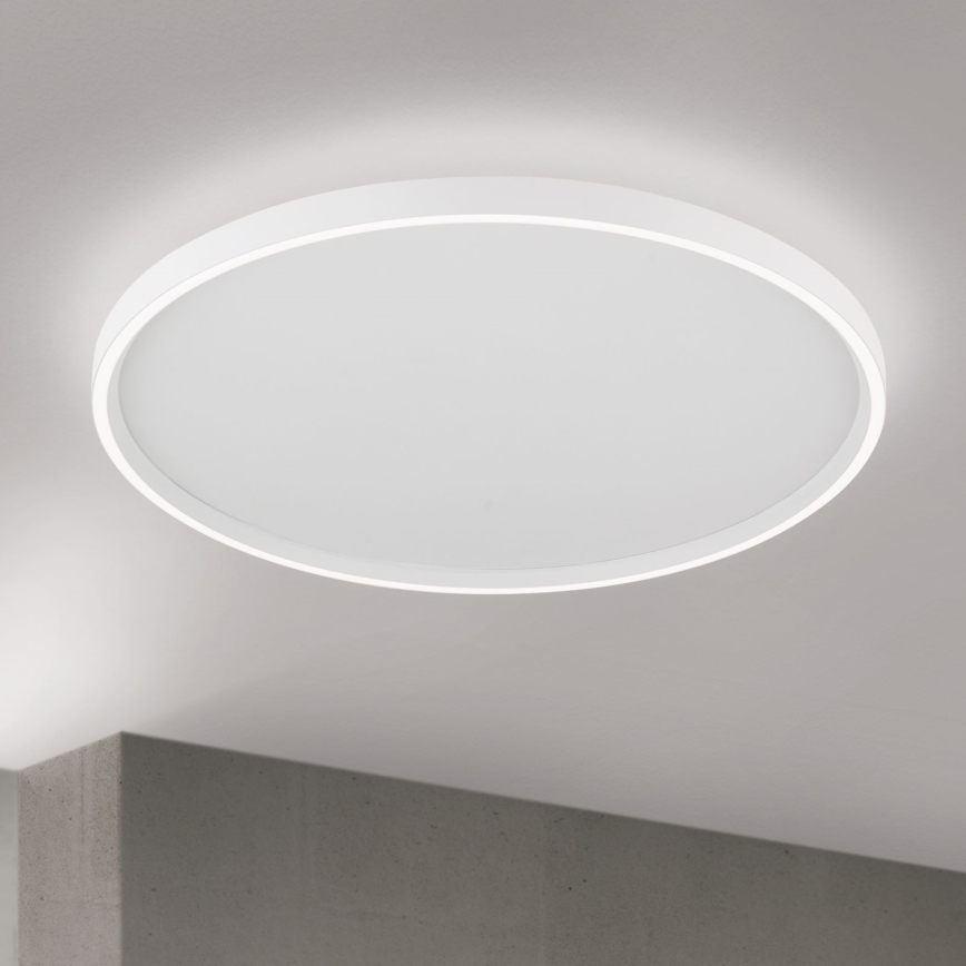 Luminária de teto LED dimmerizável MASCA LED/47W/230V 2700/3350/4000K diâmetro 60 cm branca