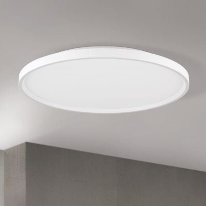 Luminária de teto LED dimmerizável MASCA LED/47W/230V 2700/3350/4000K diâmetro 60 cm branca