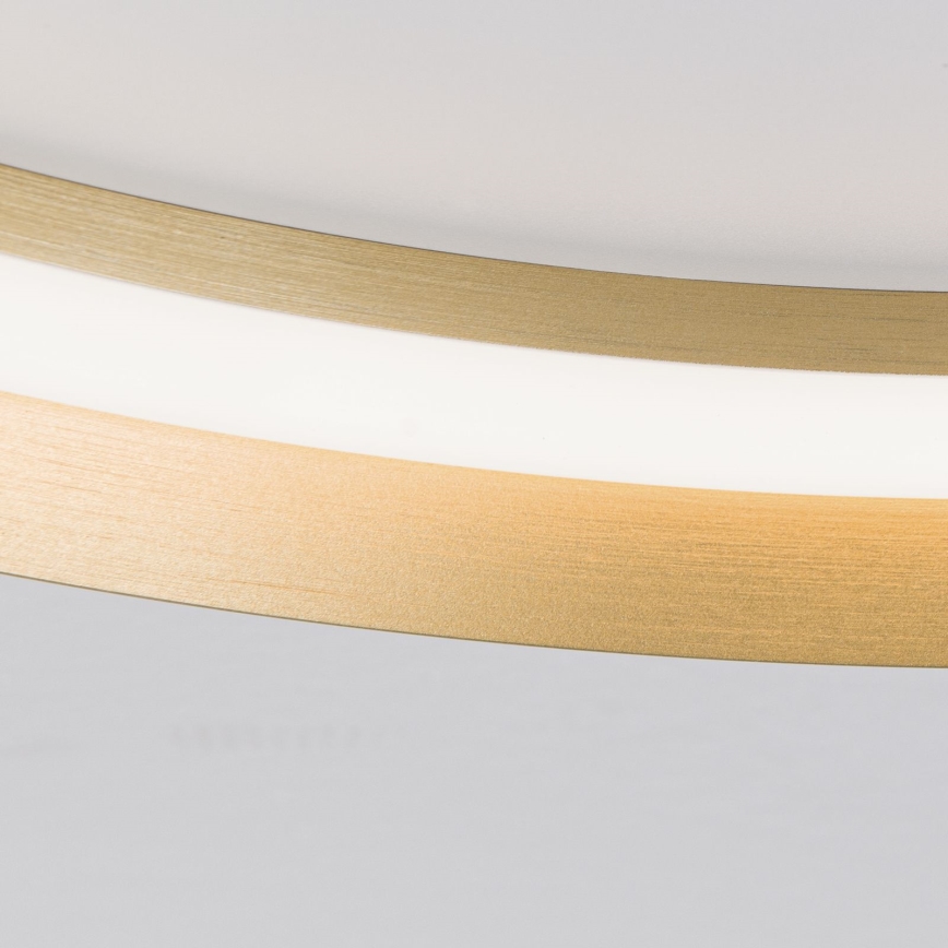 Luminária de teto LED dimmerizável MANTA LED/38W/230V 2700/3000/4000K diâmetro 45 cm dourada