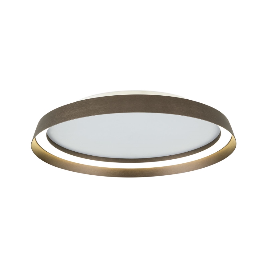 Luminária de teto LED dimmerizável MANTA LED/38W/230V 2700/3000/4000K diâmetro 45 cm marrom