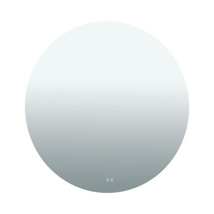 Espelho de parede aquecido para casa de banho com iluminação LED FOCUS LED/30W/230V 3000/4200/6000K Ø 100 cm IP44