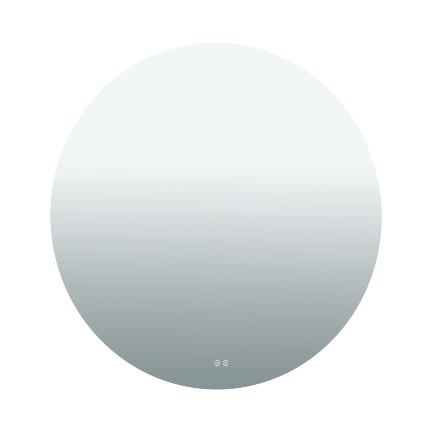 Espelho de parede aquecido para casa de banho com iluminação LED FOCUS LED/30W/230V 3000/4200/6000K Ø 100 cm IP44