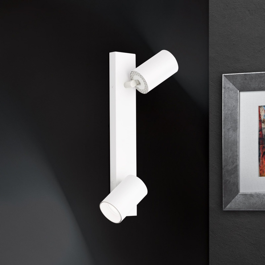 Spot SEAN 2xGU10/13W/230V branco