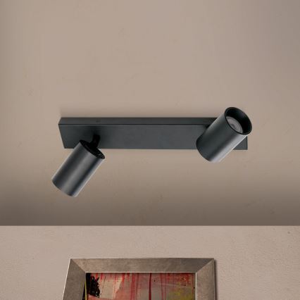 Foco direcionável SEAN 2xGU10/13W/230V, preto