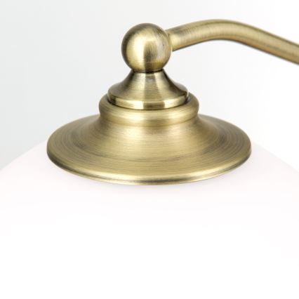 Candeeiro de mesa OLD LAMP 1xE27/40W/230V 65 cm branco/latão