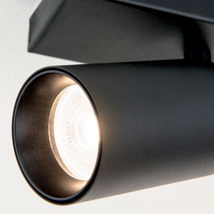 Luminária de focos SEAN 5xGU10/13W/230V preta