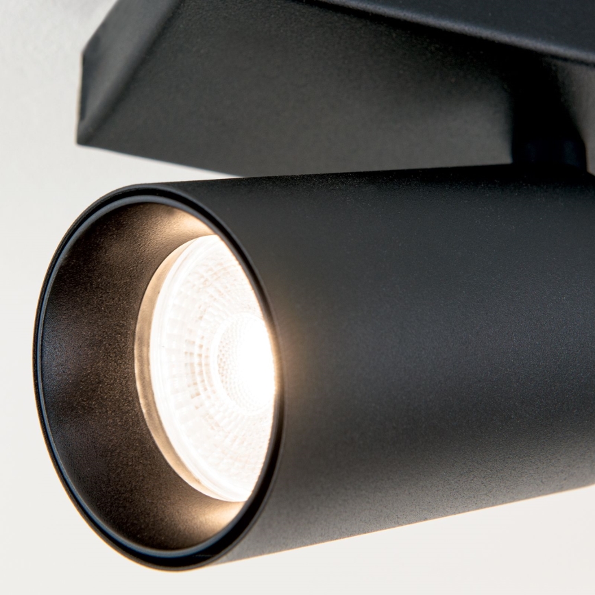 Luminária de focos SEAN 5xGU10/13W/230V preta