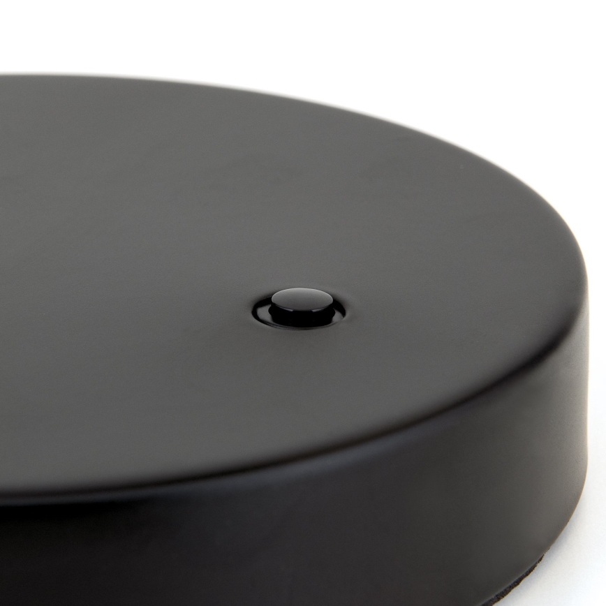 Candeeiro de mesa GILI 1xE27/40W/230V preto