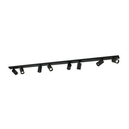 Luminária de spots SEAN 8xGU10/13W/230V preta