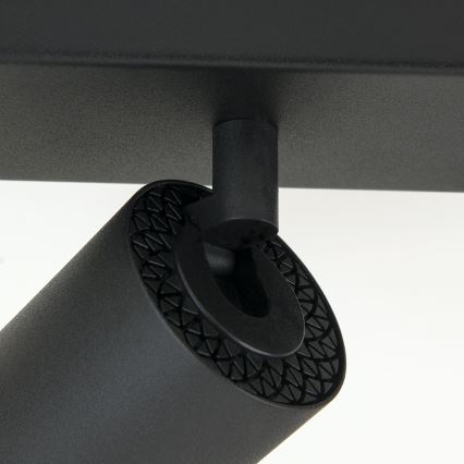 Luminária de spots SEAN 8xGU10/13W/230V preta