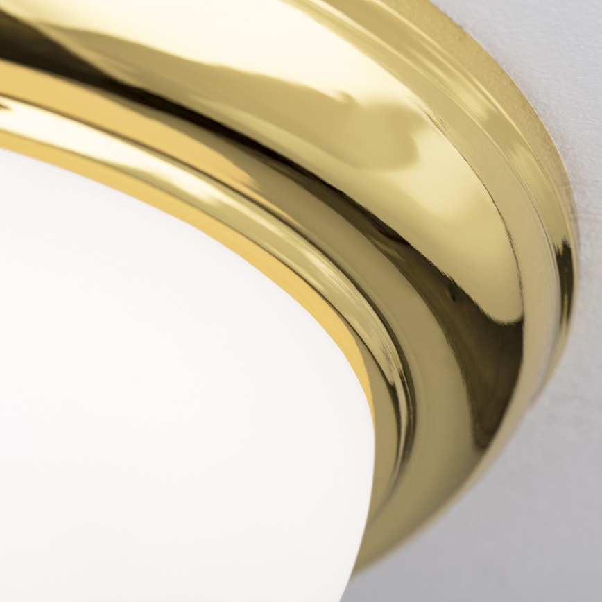 Luminária de teto EMPIRA 2xE14/40W/230V Ø 26,5 cm dourada