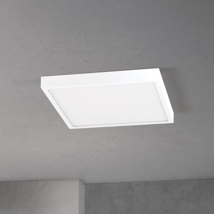 Luminária de teto LED dimerizável DISC LED/30W/230V 2700/3000/4000K 39x39 cm branca