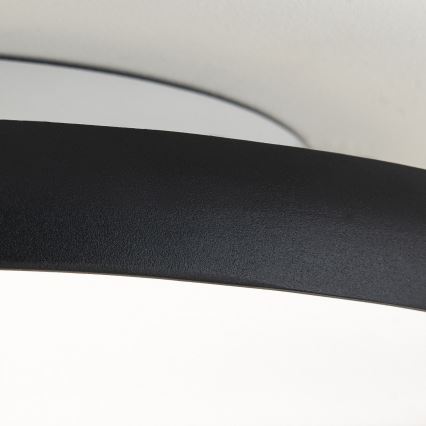 Candeeiro de Teto LED KANT LED/30W/230V 2700/3000/4000K Ø 40 cm preto