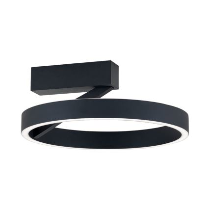 Candeeiro de teto LED KOLK LED/40W/230V 2700/3000/4000K Ø 40 cm preto