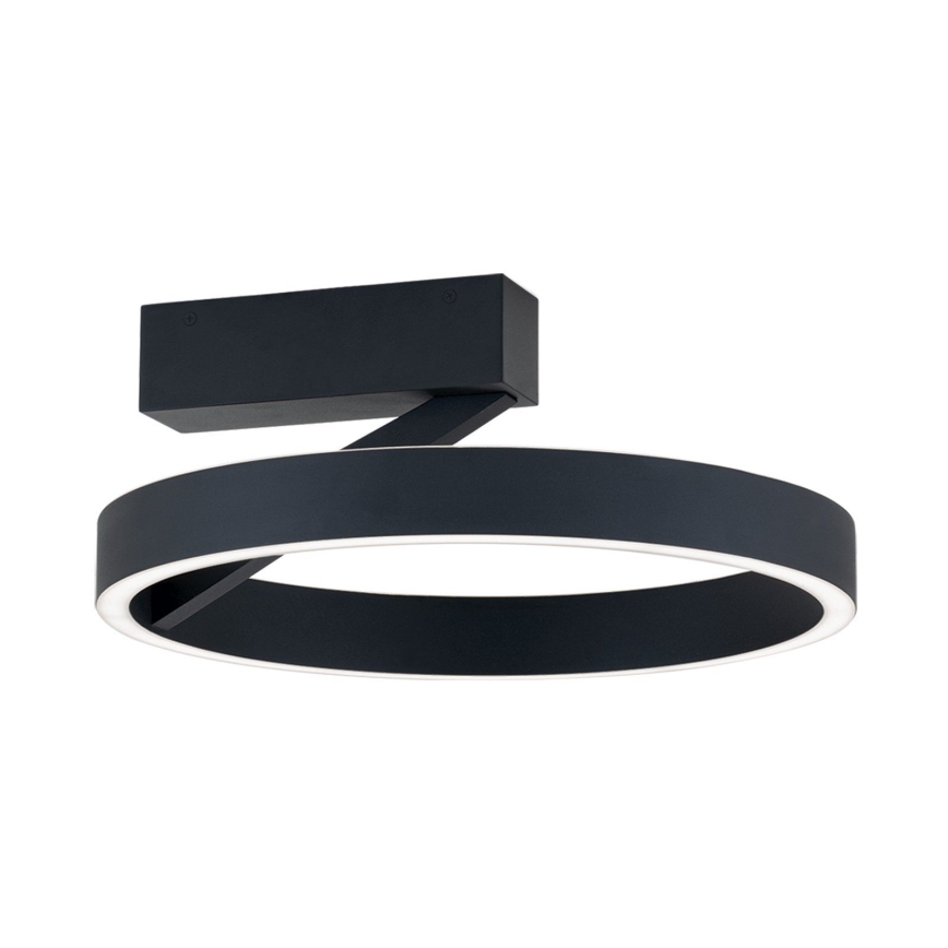 Candeeiro de teto LED KOLK LED/40W/230V 2700/3000/4000K Ø 40 cm preto