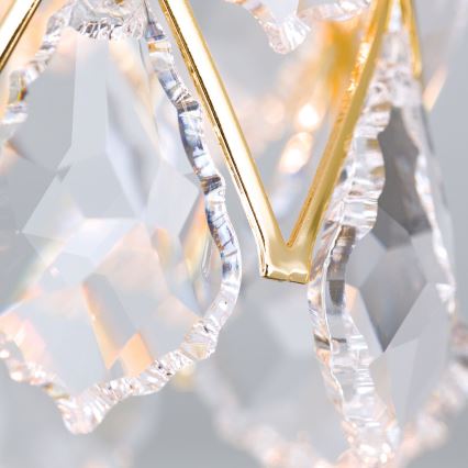 Luminária de teto RITA 1xG9/40W/230V, Ø 9 cm, dourada