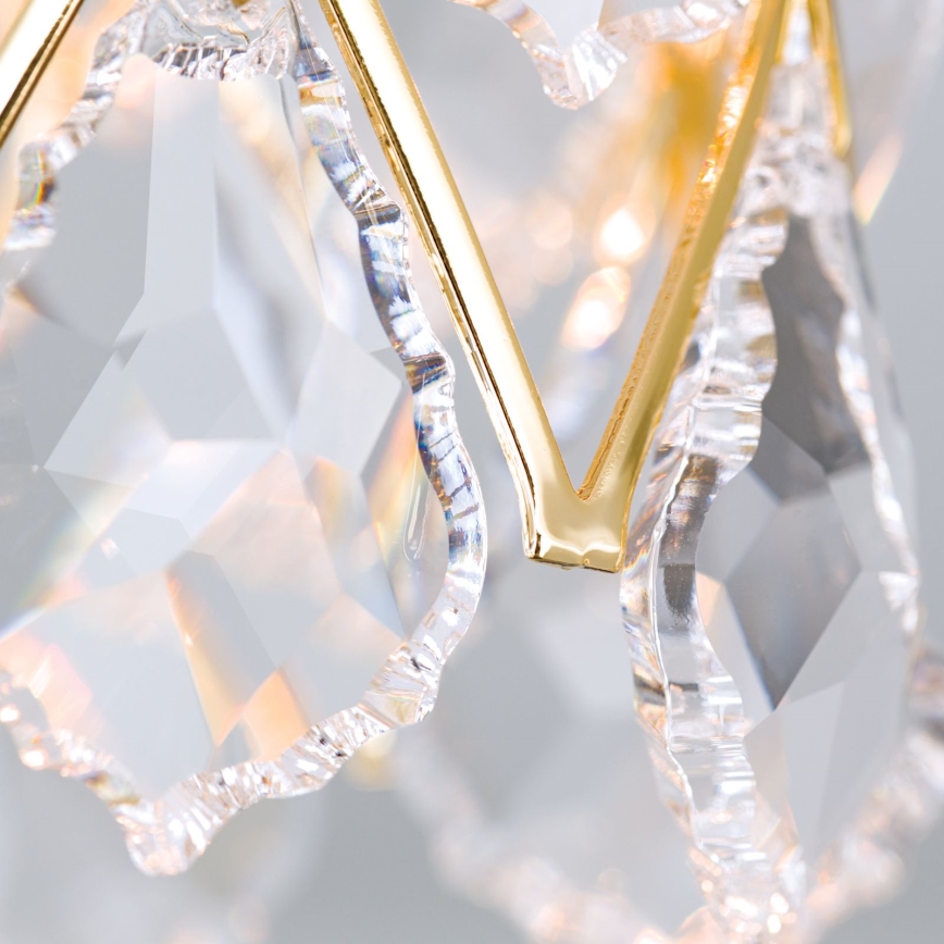 Luminária de teto RITA 1xG9/40W/230V, Ø 9 cm, dourada