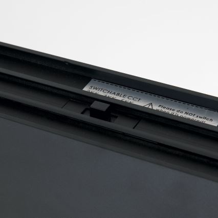 Candeeiro de tecto/pendente LED 2 em 1 PALKKI LED/38W/230V 3000/4000/5000K preto