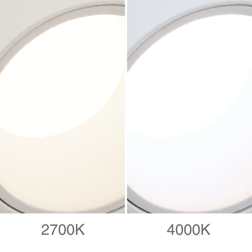 Spot de parede tátil LED recarregável dimerizável LUXY LED/1W/5V 2200 mAh 2700/3000/4000K branco