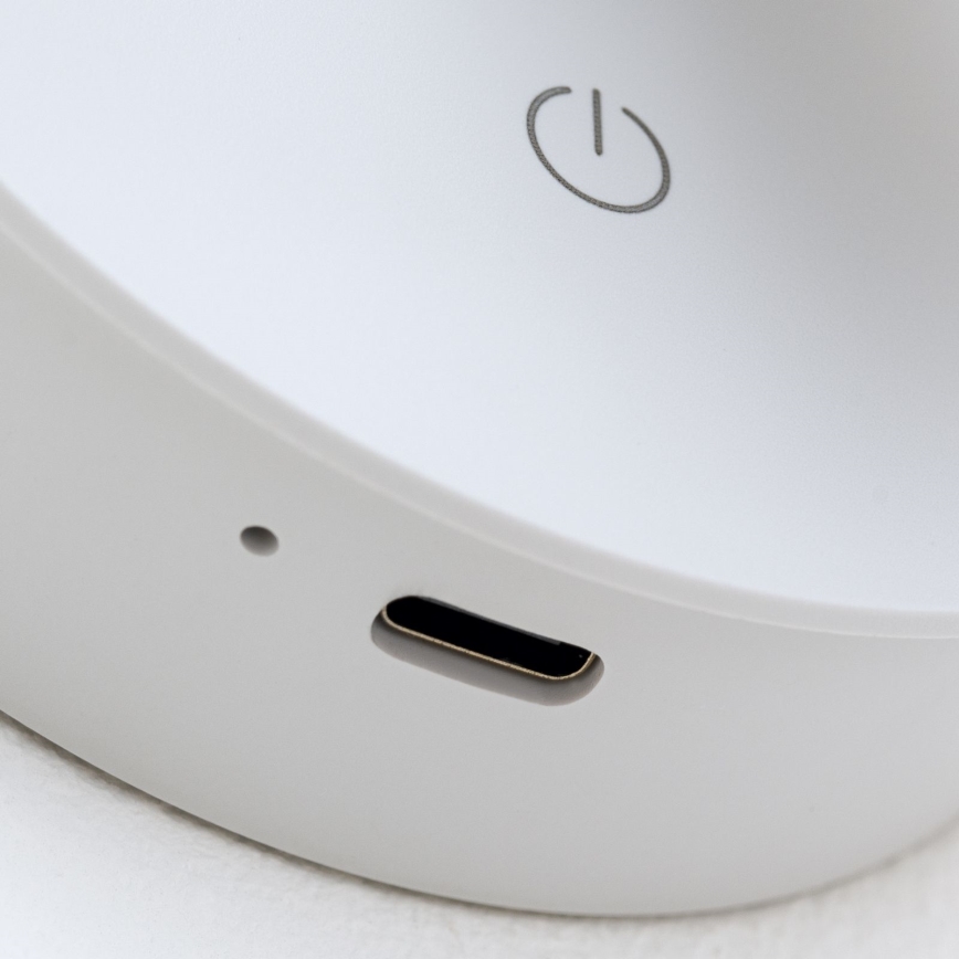 Spot de parede tátil LED recarregável dimerizável LUXY LED/1W/5V 2200 mAh 2700/3000/4000K branco