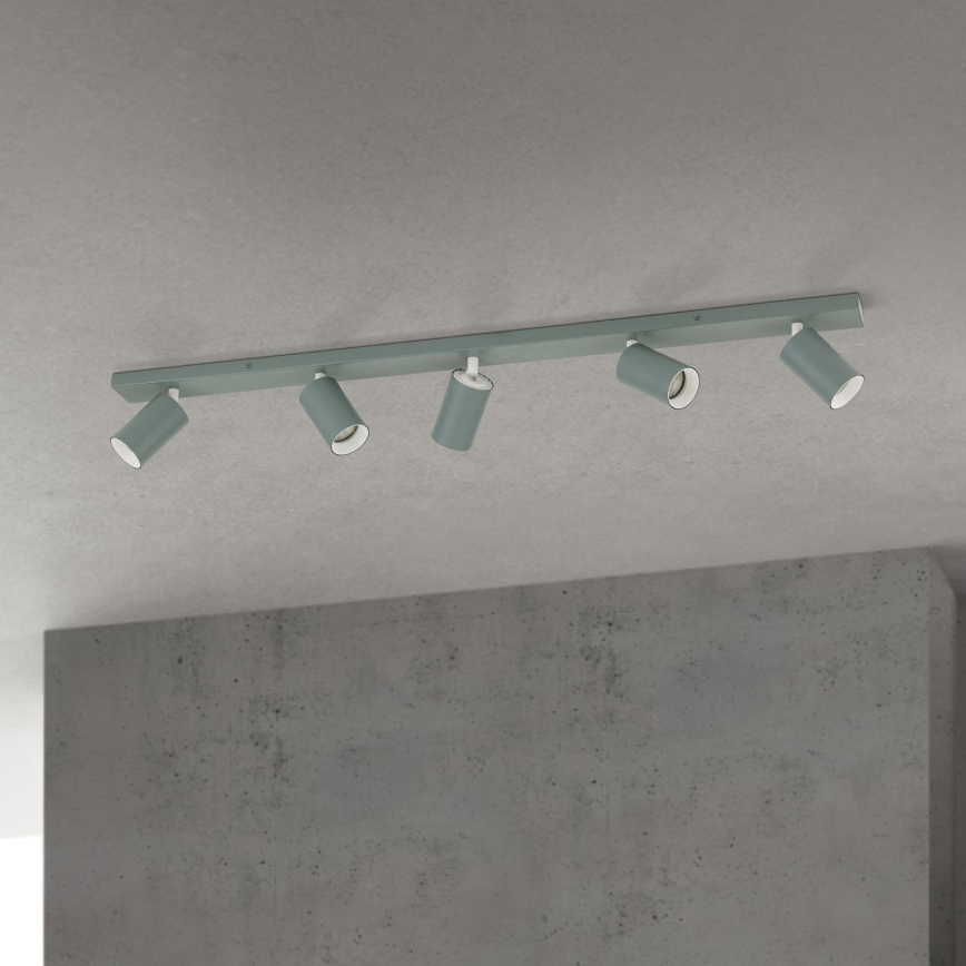 Luminária spot PENN 5xGU10/13W/230V cinza