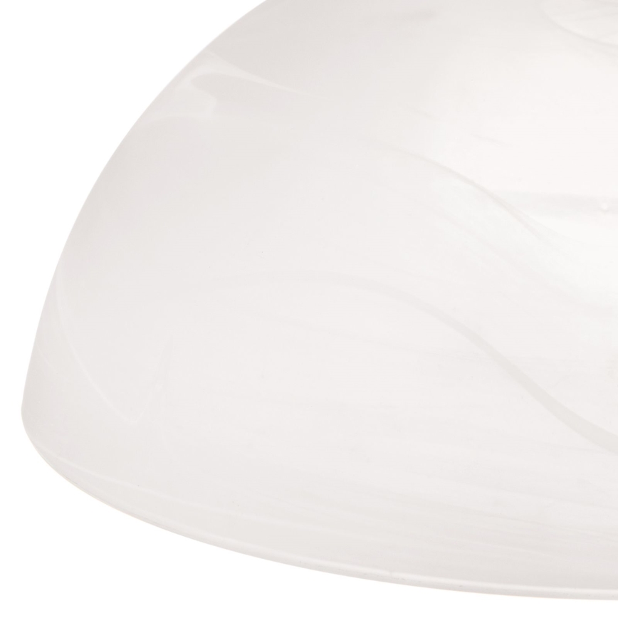 Lustre em corrente RULA 1xE27/40W/230V Ø 35 cm branco/bronze