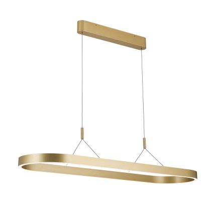 Lustre LED suspenso por cabo CARRARA LED/80W/230V 2700/3000/4000K dourado