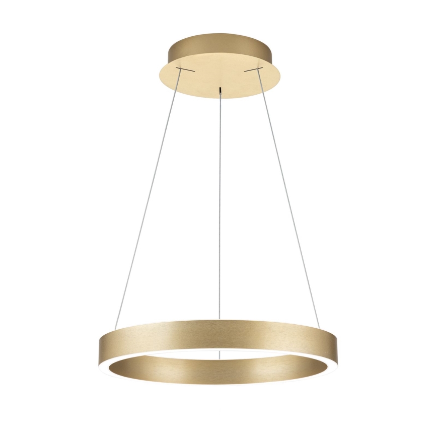 Lustre pendente dimerizável em cabo KOLK LED/40W/230V 2700/3000/4000K Ø 40 cm dourado