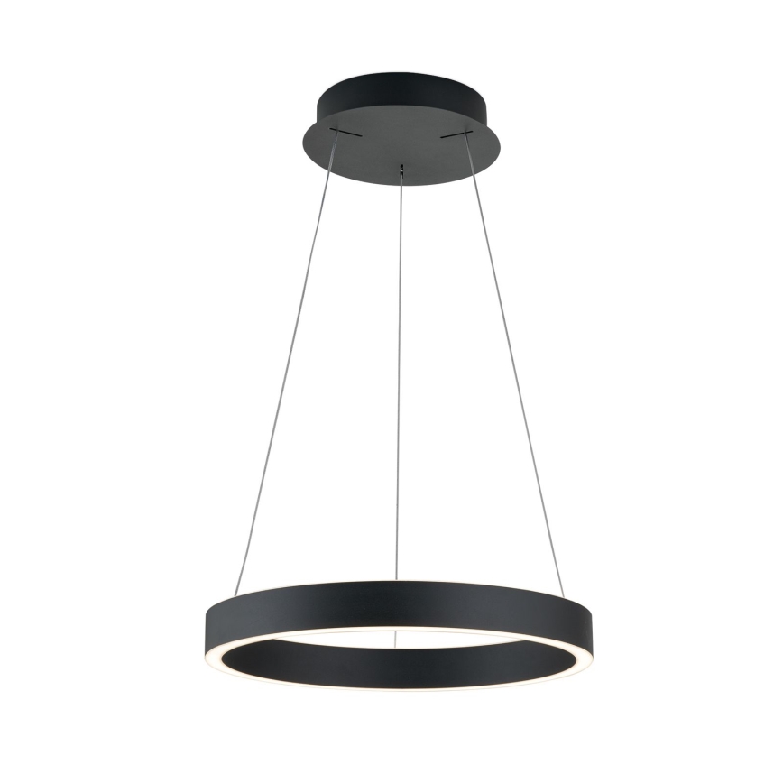 Lustre LED dimerizável suspenso por cabo KOLK LED/40W/230V 2700/3000/4000K Ø 40 cm preto