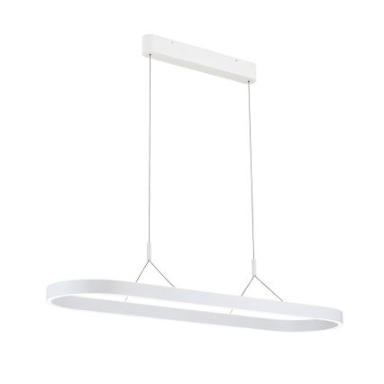 Lustre LED suspenso por cabo CARRARA LED/80W/230V 2700/3000/4000K branco