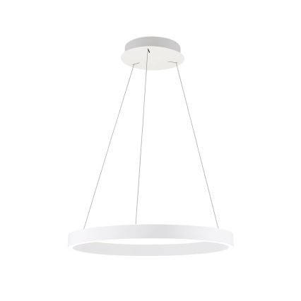 Lustre LED regulável em cabo KOLK LED/60W/230V 2700/3000/4000K Ø 60 cm branco