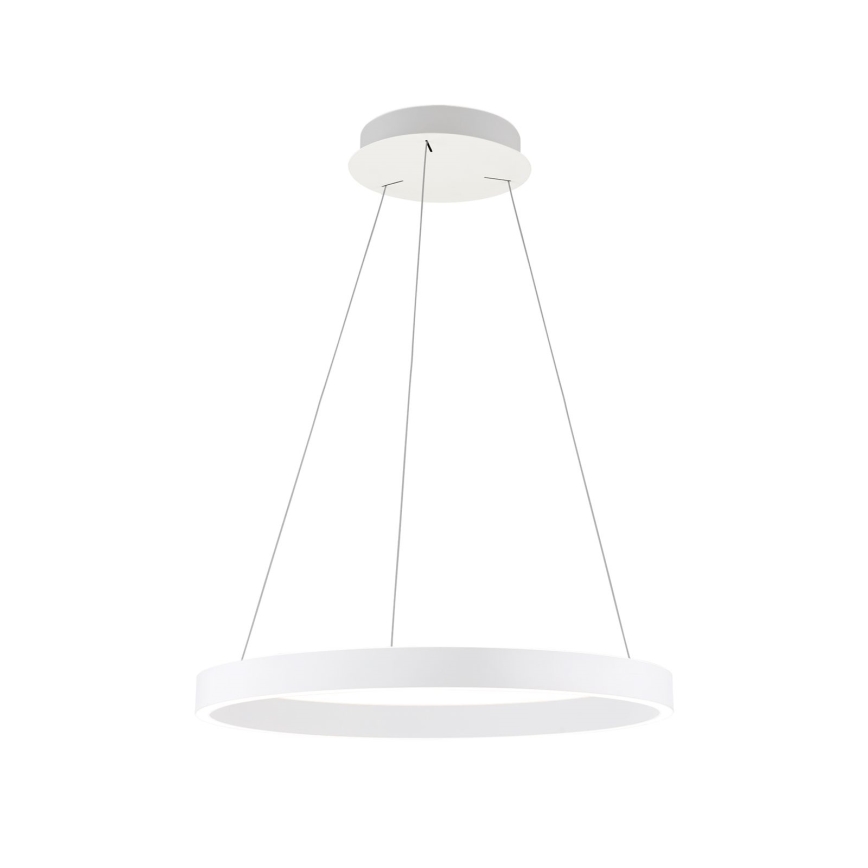 Lustre LED regulável em cabo KOLK LED/60W/230V 2700/3000/4000K Ø 60 cm branco