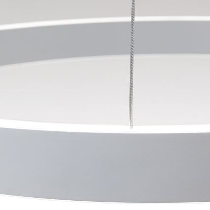 Lustre LED regulável em cabo KOLK LED/60W/230V 2700/3000/4000K Ø 60 cm branco