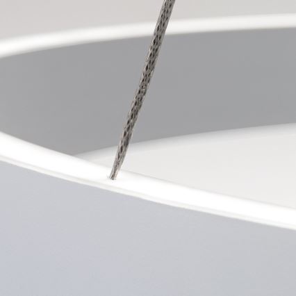 Lustre pendente LED dimerizável em cabo KOLK LED/40W/230V 2700/3000/4000K Ø 40 cm branco